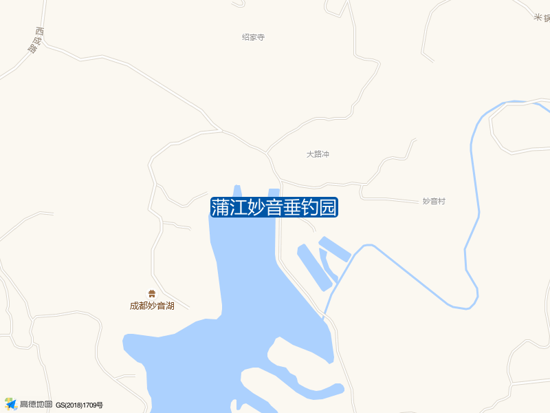 蒲江妙音垂钓园钓点照片