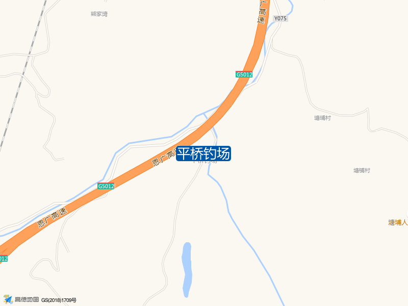 平桥钓场钓点照片