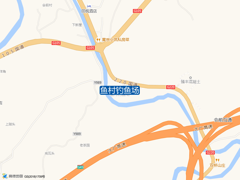 鱼村钓鱼场钓点照片