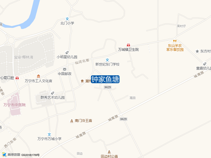 朝新街与朝阳街交叉口东南140米钟家鱼塘钓鱼点实景照片