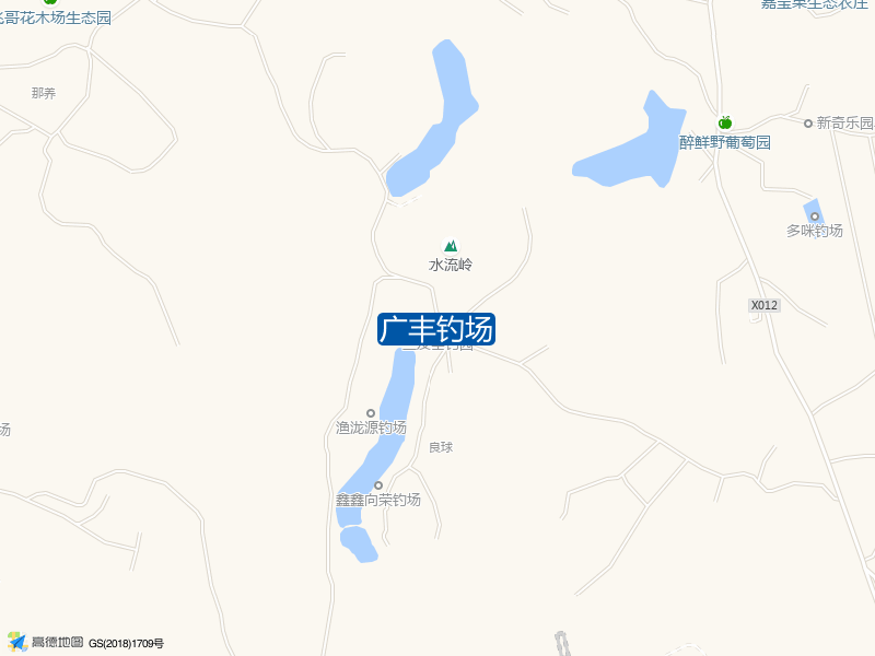 广丰钓场钓点照片