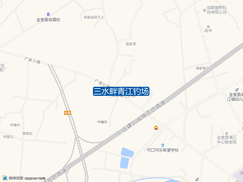 三水畔青江钓场钓点照片