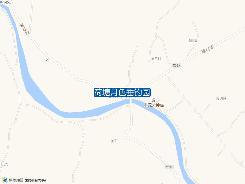 荷塘月色垂钓园钓点照片