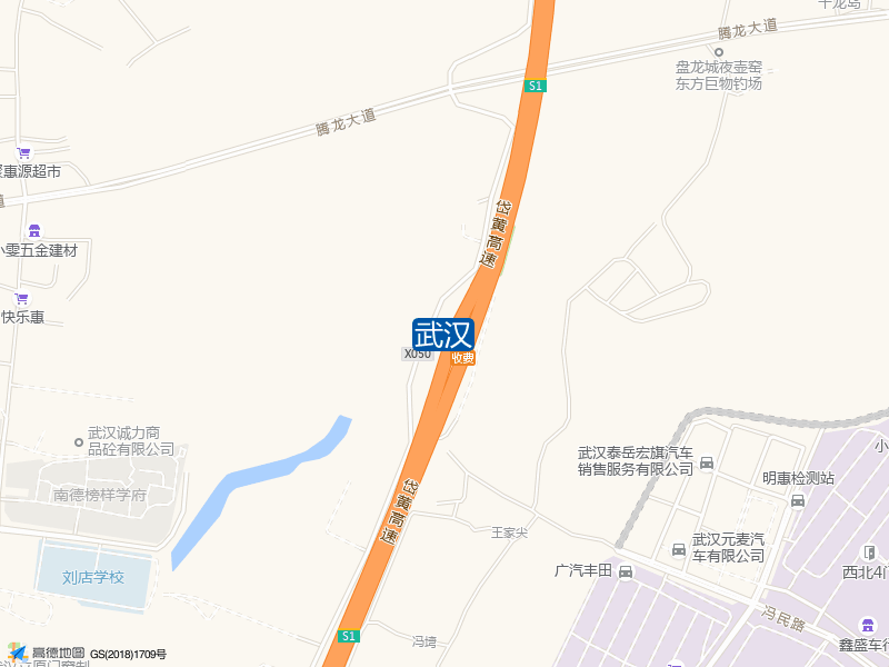 腾龙大道与050县道交叉口南440米武汉·熊家钓场钓鱼点实景照片