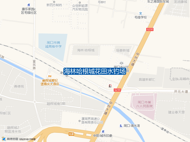 海林哈根城花田水钓场钓点照片