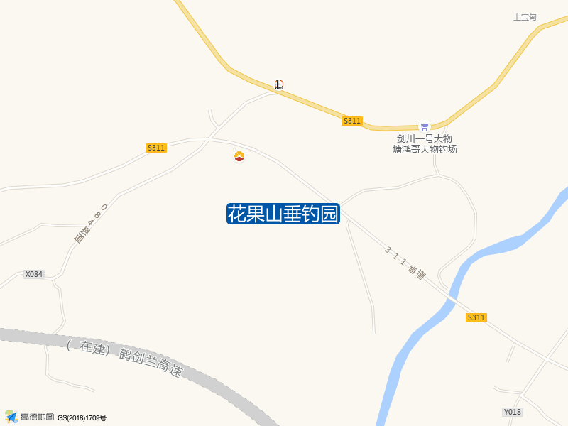 花果山垂钓园钓点照片