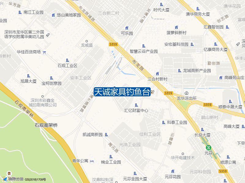 布龙路与三合路交叉口西南240米天诚家具钓鱼台钓鱼点实景照片