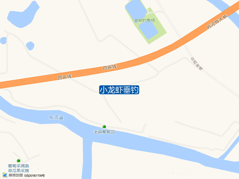 小龙虾垂钓钓点照片