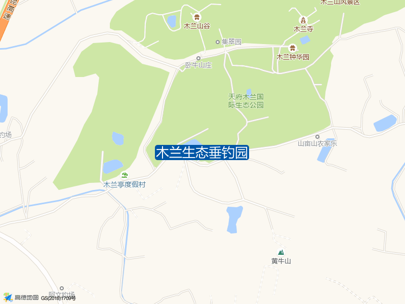 木兰生态垂钓园钓点照片
