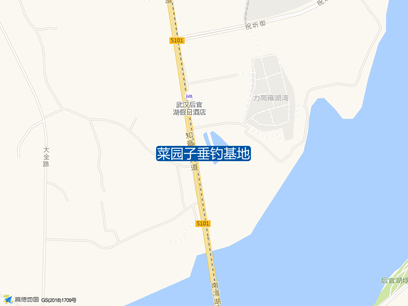 菜园子垂钓基地钓点照片