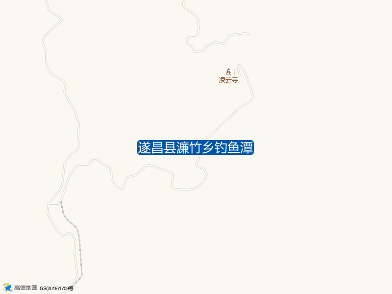 凌云寺西南侧350米遂昌县濂竹乡钓鱼潭钓鱼点实景照片