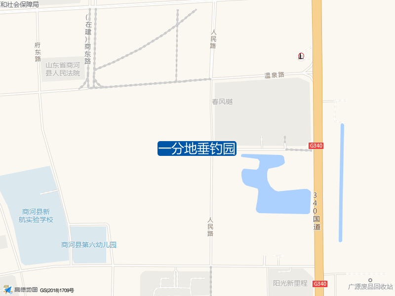 一分地垂钓园钓点照片