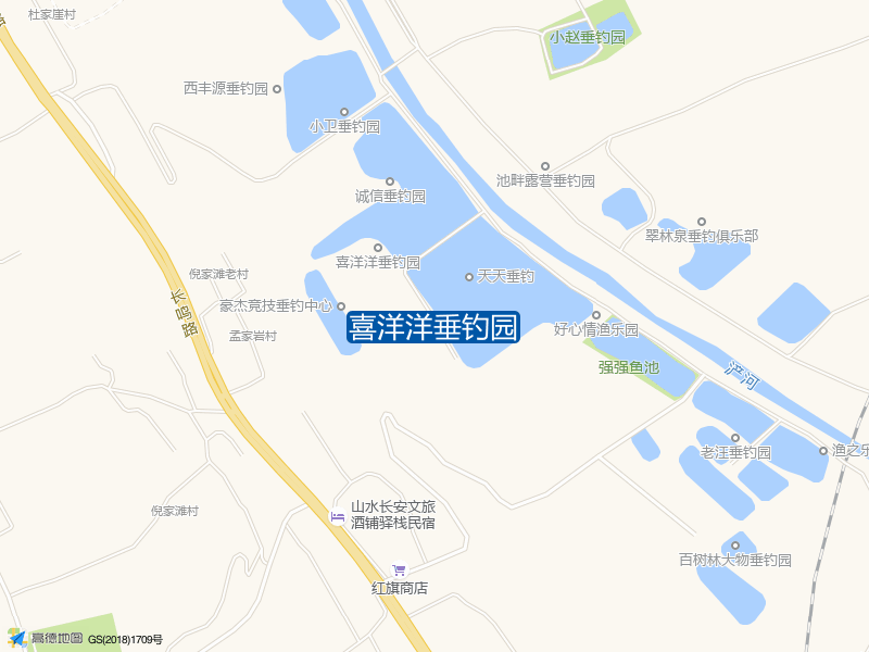 喜洋洋垂钓园钓点照片