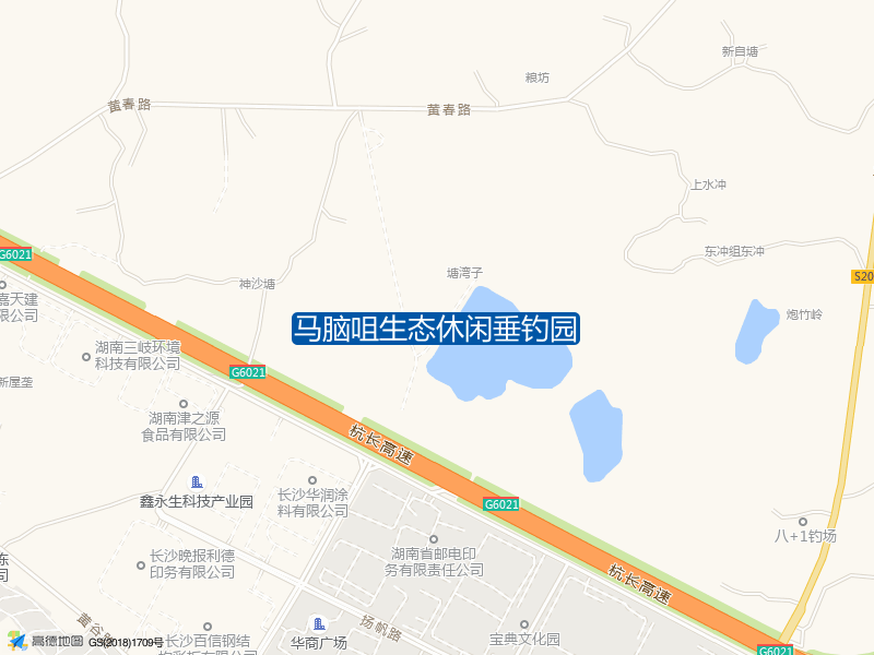 马脑咀生态休闲垂钓园钓点照片