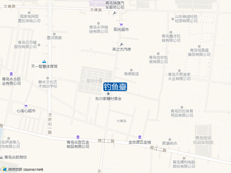 天井山二路与湘江二路交叉口北360米钓鱼臺钓鱼点实景照片