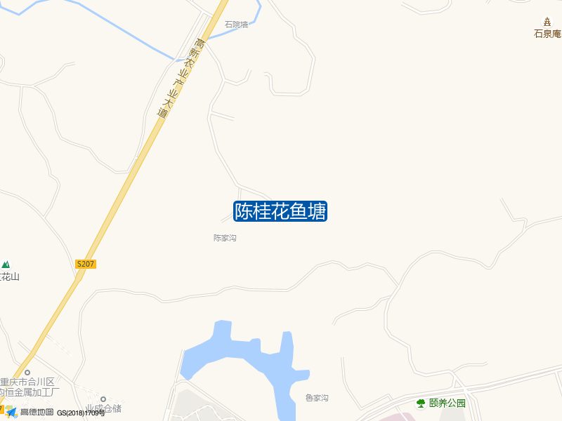 陈桂花鱼塘钓点照片