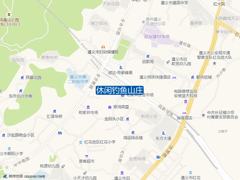 休闲钓鱼山庄钓点照片