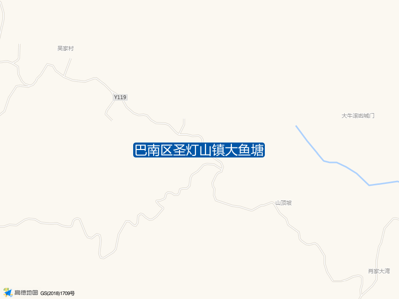巴南区圣灯山镇大鱼塘钓点照片