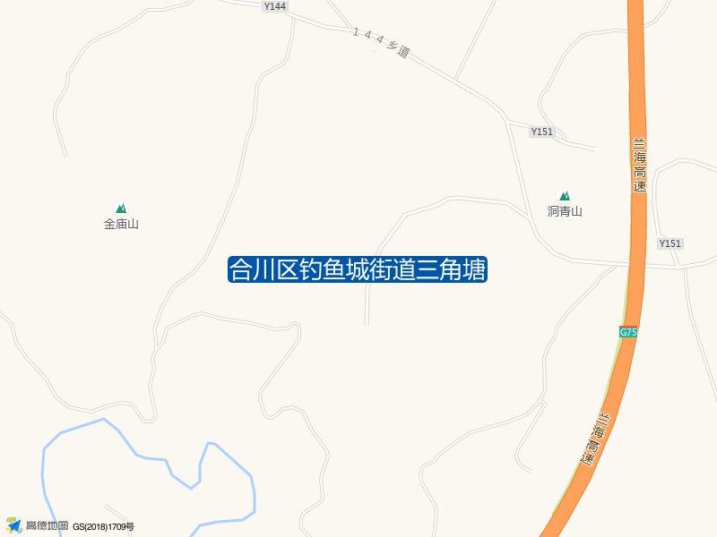 合川区钓鱼城街道三角塘钓点照片