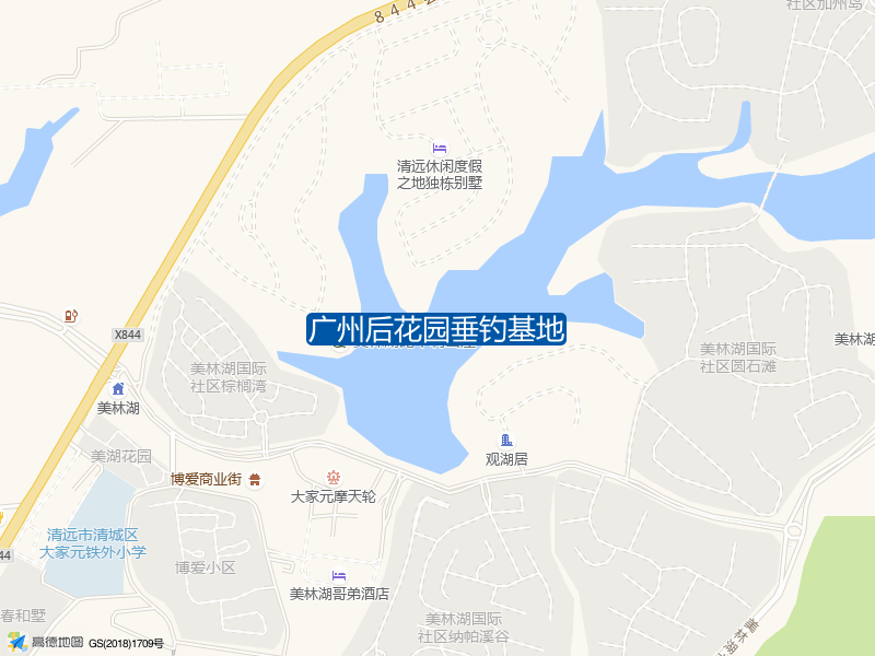 广州后花园垂钓基地钓点照片