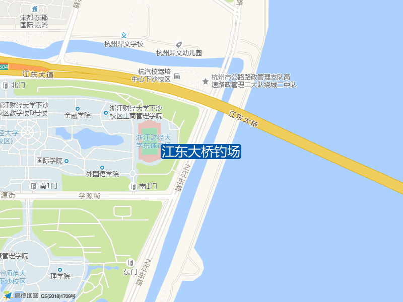 江东大桥钓场钓点照片