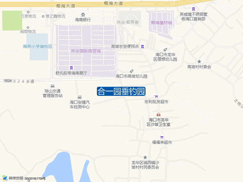 龙华区城西镇苍东村附近合一园垂钓园钓鱼点实景照片