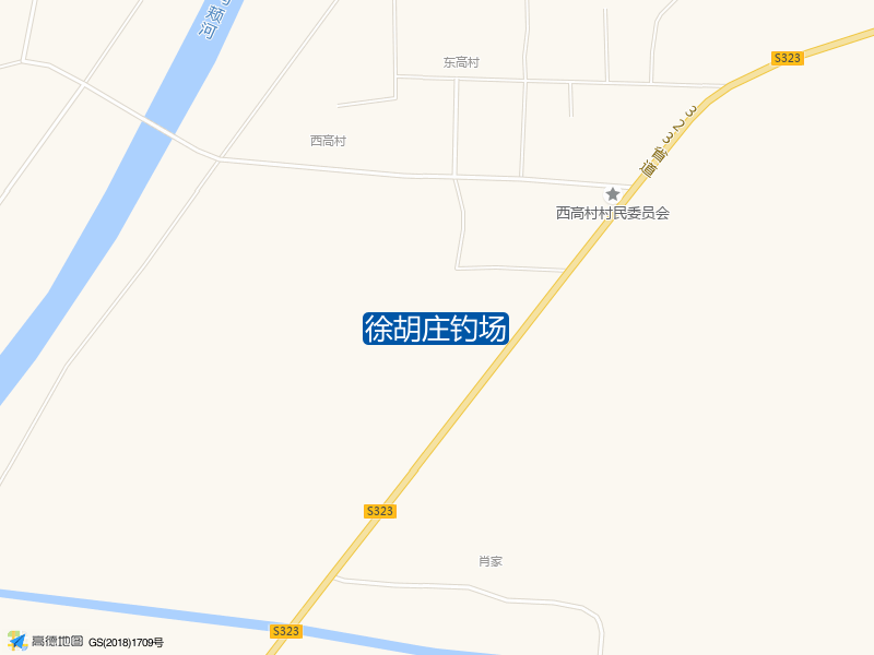 山东省德州市乐陵市S323徐胡庄钓场钓鱼点实景照片