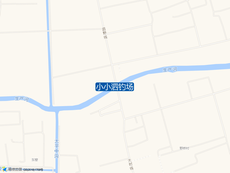 泰州市高港区大泗镇小小泗村(梁大线北)小小泗村小小泗钓场钓鱼点实景照片