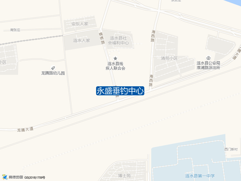 淮安市涟水县郑梁梅大道永盛垂钓中心钓鱼点实景照片