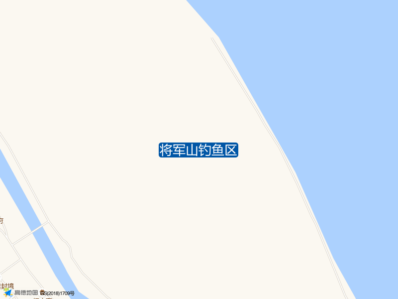 福州市长乐区猴屿华侨学校东北侧约90米将军山钓鱼区钓鱼点实景照片