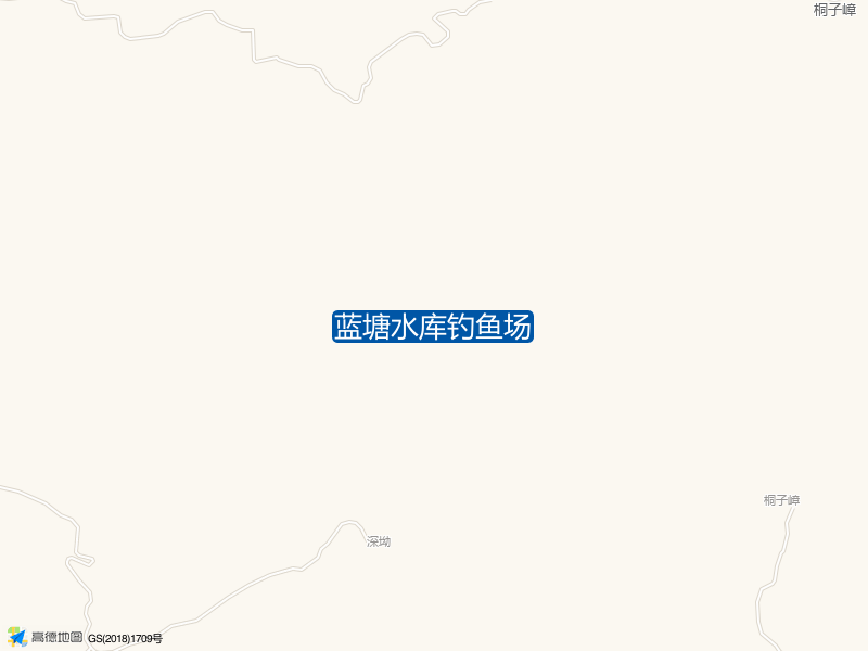 蓝塘水库钓鱼场钓点照片