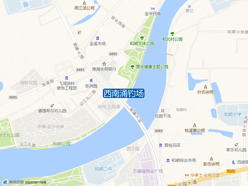 西南涌钓场钓点照片