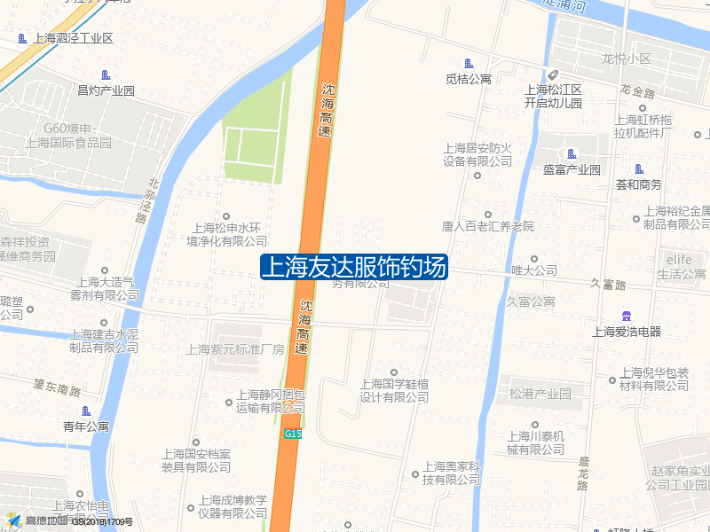上海市松江区久富路998上海友达服饰钓场钓鱼点实景照片