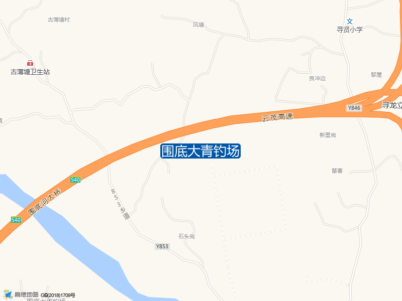 围底大青钓场钓点照片