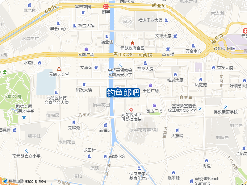 香港元朗西裕街钓鱼郎吧钓鱼点实景照片