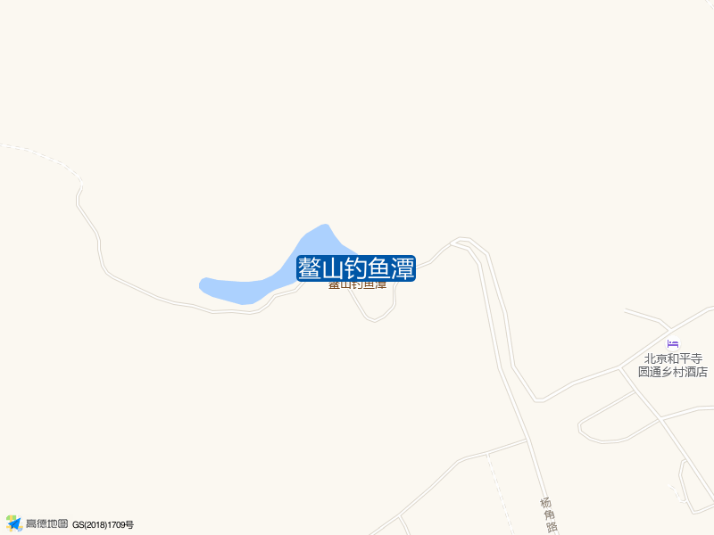 鳌山钓鱼潭钓点照片