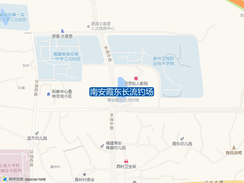 柳城街道霞西村南安霞东长流钓场钓鱼点实景照片