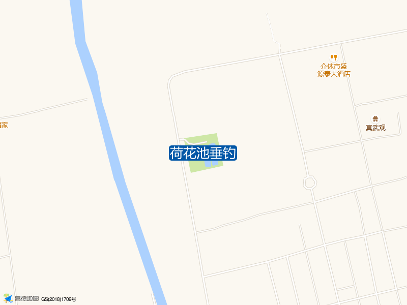 荷花池垂钓钓点照片