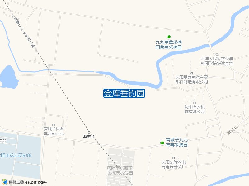 金库垂钓园钓点照片