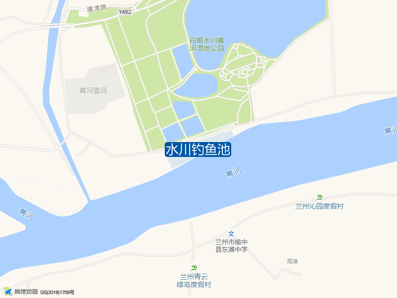 水川钓鱼池钓点照片