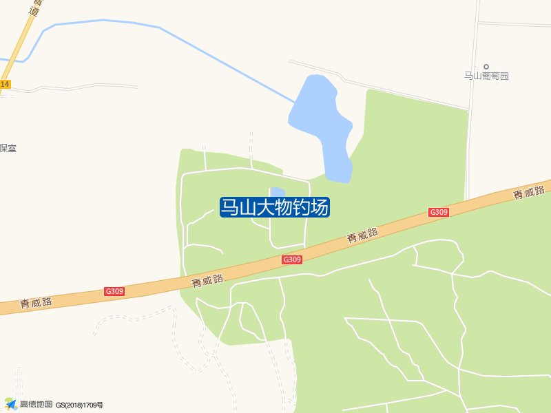 区青威路马山公园(西北角)马山大物钓场钓鱼点实景照片