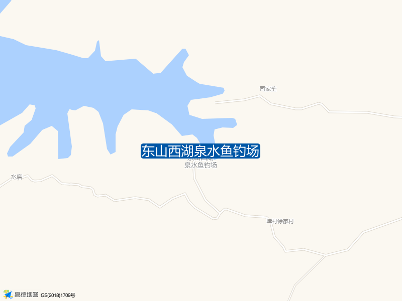 东山西湖泉水鱼钓场钓点照片