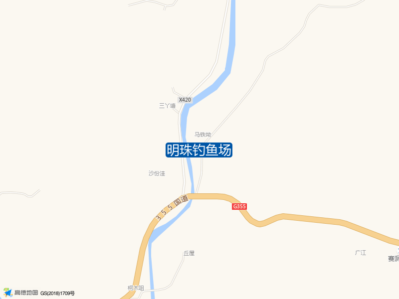 明珠钓鱼场钓点照片