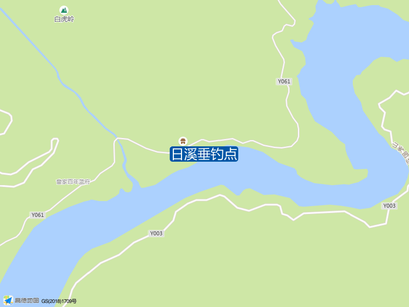 日溪胜境东南侧100米日溪垂钓点钓鱼点实景照片