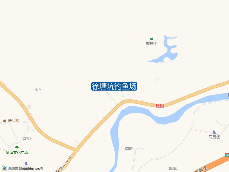 水唇镇徐塘坑钓鱼场钓鱼点实景照片