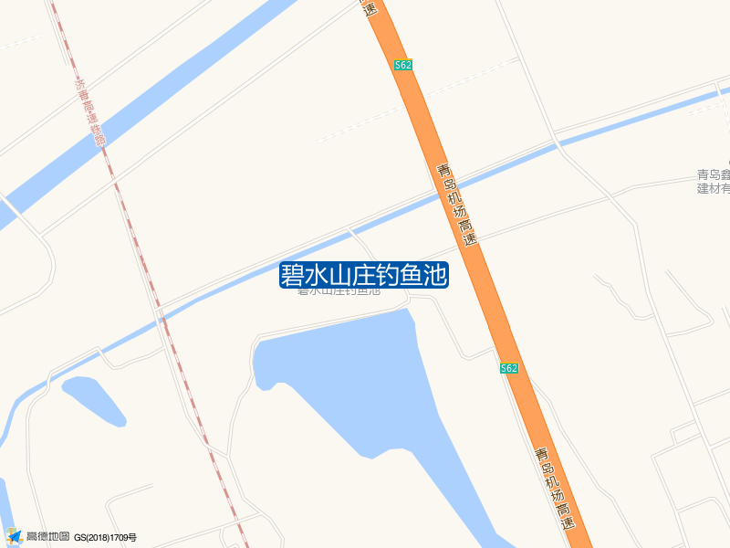 碧水山庄钓鱼池钓点照片