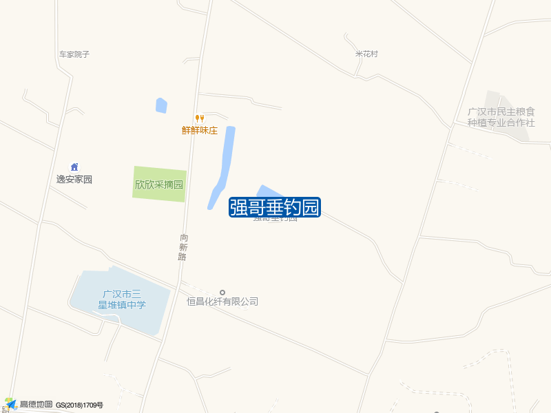 强哥垂钓园钓点照片