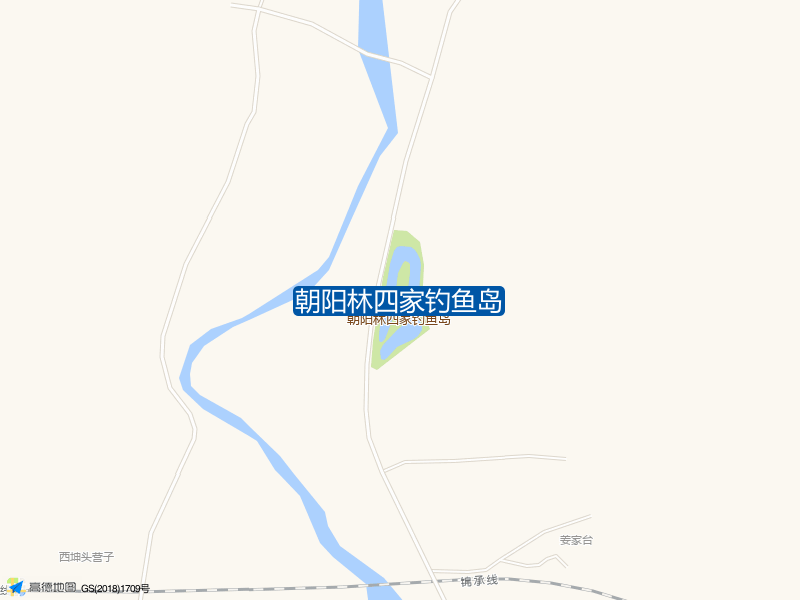 林四家南走1000米朝阳林四家钓鱼岛钓鱼点实景照片