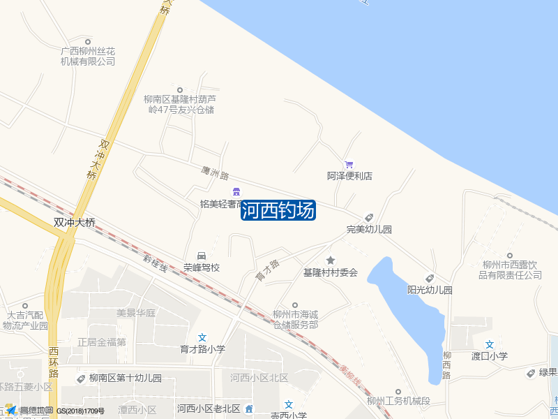 河西钓场钓点照片