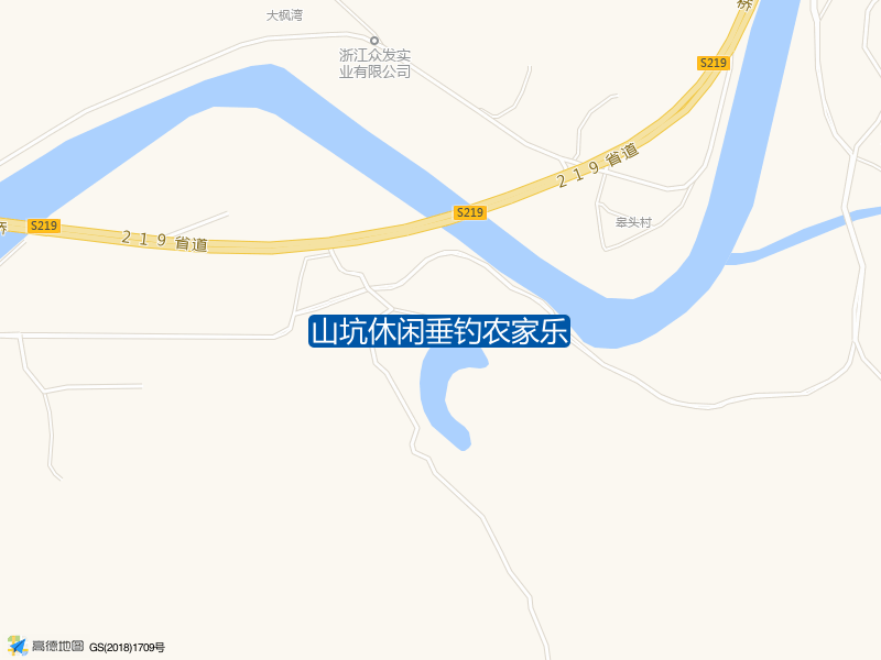 东方镇胪膛山坑山坑休闲垂钓农家乐钓鱼点实景照片